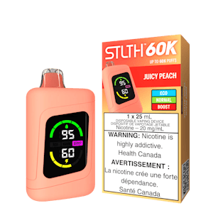 STLTH - Juicy Peach - 60K Puffs - 20mg/mL