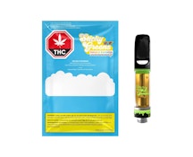 Double Rainbow Liquid Diamond 1g Prefilled Vape Cartridge Sticky Greens