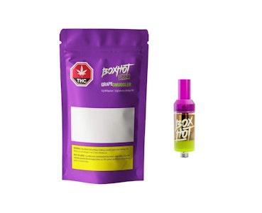 BOXHOT - Grape Smuggler 1.2g Prefilled Vape Cartridge Boxhot