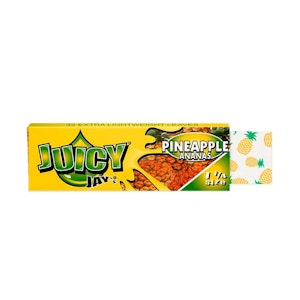 Juicy Jays - Pineapple Flavoured 1 1/4 Rolling Papers (Juicy Jays)