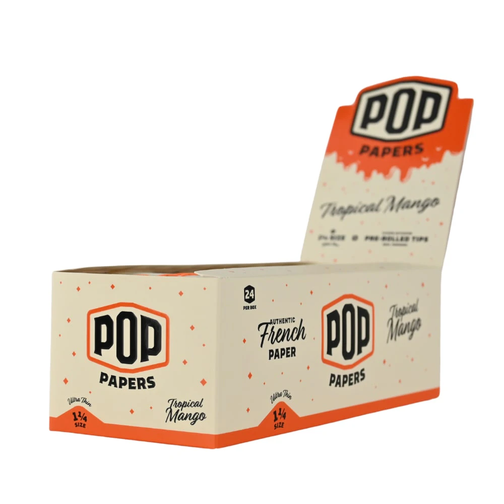 Smoke Arsenal  - Pop Paper | 1 1/4 Ultra Thin Paper and Flavoured Tips | Tropical Mango Main Image