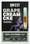 Grape Cream CKE Live Resin 1g Prefilled Vape Cartridge