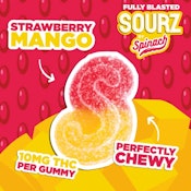 Strawberry Mango - Fully Blasted Strawberry Mango 1 x 10mg Soft Chews
