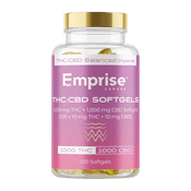 THC:CBD 10:10mg 100 x 0.34g Softgels