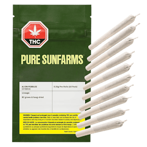 Pure Sunfarms - Alien Pebbles - Alien OG X Fruity Pebbles OG    10 x 0.35g Pre-Rolls