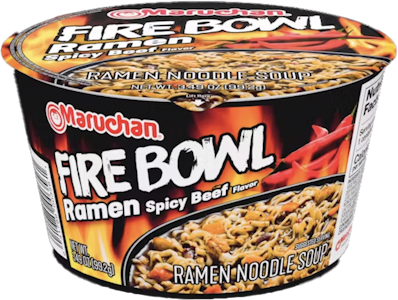 Maruchan - Maruchan Fire Bowl - Ramen Spicy Beef Flavor