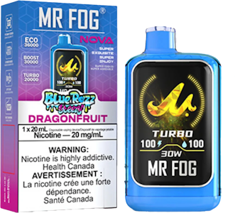 Mr. Fog - Blue Razz Steezy Dragonfruit