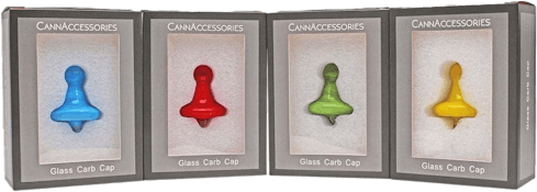 CannAccessories - Purple Spinner Carb Cap