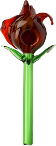 BoroSci - BoroSci - Red Rose Glass Pipe