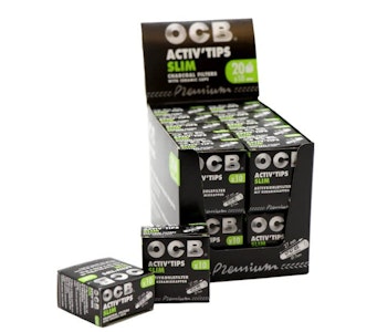 OCB - OCB - Active-Slim Charcoal Tips