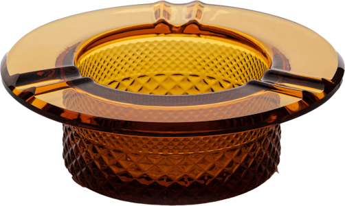 JANE WEST - 5" Twenties Collection Ashtray Amber