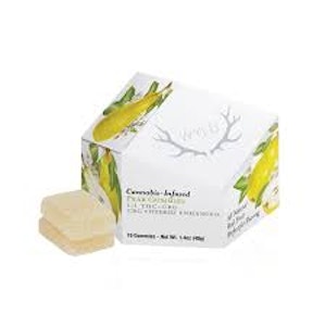 Wyld - Multipack of 10, Pear 1:1 THC:CBG Wyld Soft Chews