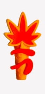 Headsworld  - CANNA LEAF SILICONE PIPE 3 INCH