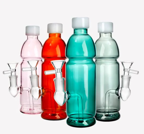 Headsworld  - ENERGY DRINK STYLE BONG | RED/BROWN 7.5 INCH Main Image