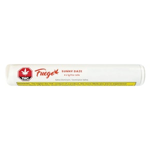 Fuego - Fuego - Sunny Daze Sativa Pre-Roll - 4x1g