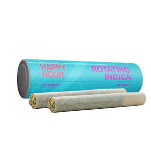 HAPPY HOUR - ROTATING INDICA (MONKEY BUTTER) | 2 x 1g