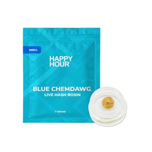 Happy Hour - 1g Blue Chemdawg Live Hash Rosin