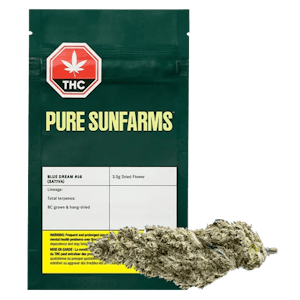 Pure Sunfarms - Pure Sunfarms Blue Dream #16 3.5g Dried Flower