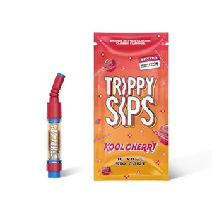 Trippy Sips - Kool Cherry Liquid Diamond 0.95g Vape Cartridge by Trippy Sips