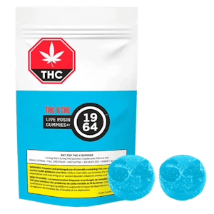1964 - RKT POP LIVE ROSIN 10mgTHC:10mgTHC-V Soft Chews by 1964