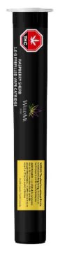 Weed Me Max - WEED ME MAX - Raspberry Sherb 1g Prefilled Vape Cartridge Main Image