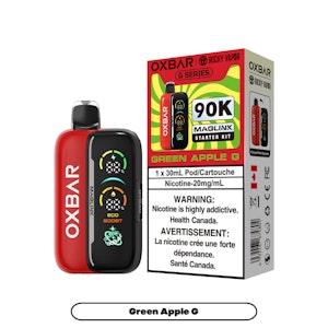 OXBAR X MAGLINK - Green Apple G (Starter Kit) - 30ml - 20mg - OXBAR X MAGLINK