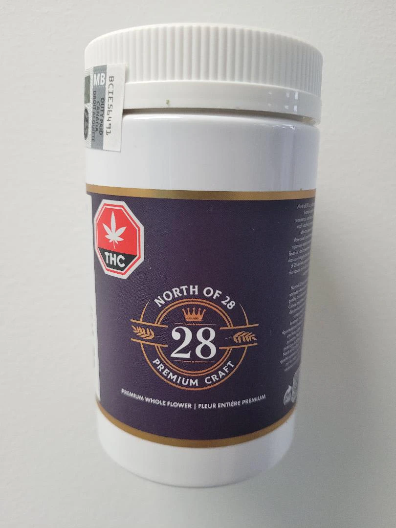 Galaxie Brands Corp - North of 28 Half Zip (Rotating Strains) 14g Flower Main Image