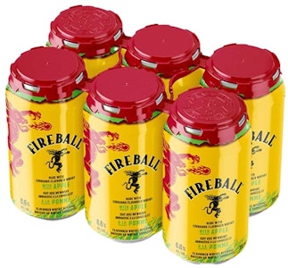 FIREBALL - 6C FIREBALL APPLE CINNAMON WHISKEY 6X355ml