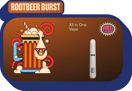 Terra Labs - Root Beer Burst Live Resin Diamond AIO Compostable Vape - 1g