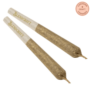 Blendcraft - Deuces Indica (Wedding Crasher x Platinum Puff) Pre-Roll 2x1g