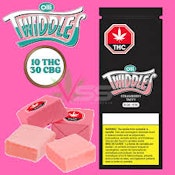Olli Twiddles Original Strawberry Taffy CBG/THC 3:1 soft chews