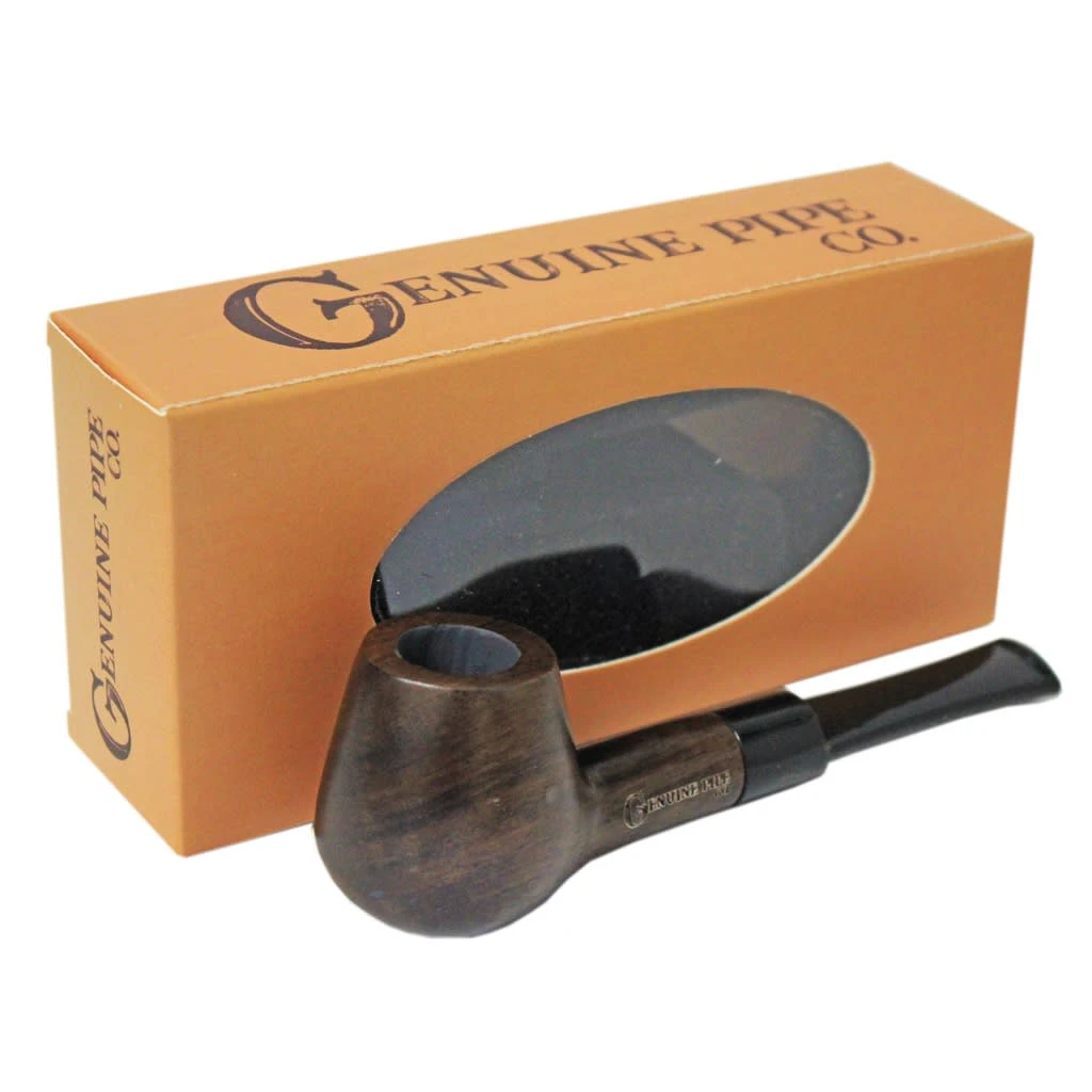 Accessory Distributor - Genuine Pipe Co. Dark Wooden Lumber Style Pipe Main Image
