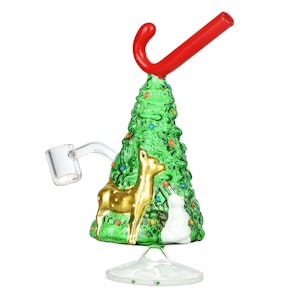 Accessory Distributor - Christmas Tree Glass Rig 7.25"