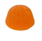 SOUR PULSAR PEACH THC:CAFFEINE CHEW - 5