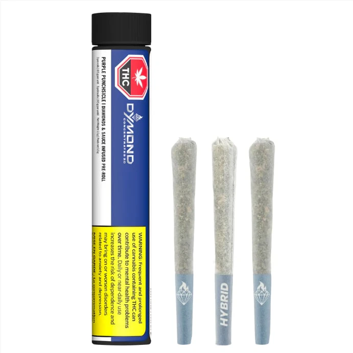 Dymond Concentrates 2.0 - PURPLE PUNCHSICLE DIAMOND & SAUCE INFUSED PR | DYMOND CONCENTRATES 2.0 | 3 x .5g Main Image