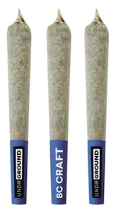 Undrground - VIOLATOR KUSH HASH INFUSED PRE ROLLS - 1.5