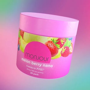  Monjour - Melon Berry Nano CBD 30x20mg - Monjour