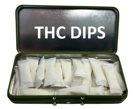 Herbal Dispatch - Rosebud Productions - Proofly - THC Mint Relief Dips 20x10mg Main Image