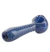 OG Original 4" Blue Lattice Hand Pipe