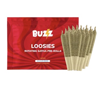 Buzz Cannabis - Loosies Rotating Sativa Pre-Rolls - 56x0.5g