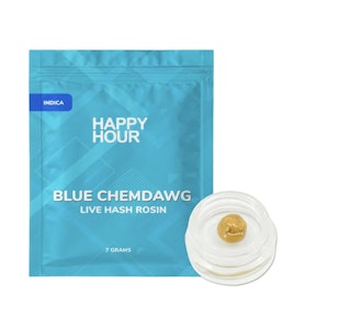 Happy Hour - Blue Chemdawg Live Hash Rosin - 1g