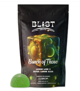 BLAST - Bunch Of Those Super Lemon Haze Distillate Gummy - 10mg THC
