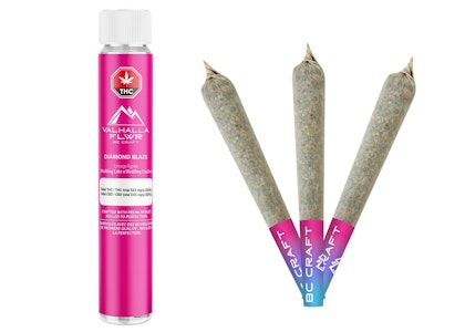 VALHALLA FLWR - DIAMOND BLAZE COSMIC CHERRY | 3 x .5g