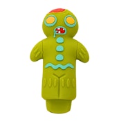 3" Gingerbread Man Silicone Hand Pipe