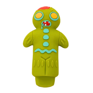 Smoke Arsenal - 3" Gingerbread Man Silicone Hand Pipe