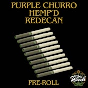 Hemp'd Purple Churro Redees Pre-Roll - 10 x 0.4g