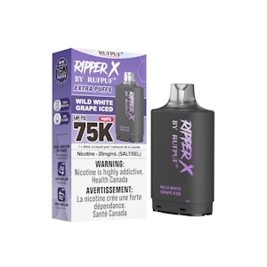 RIPPER - Wild White Grape Ice - 75K Puff - 20mg - RIPPER