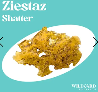 Wildcard Extracts - WildcardxSweetgrass Ziestaz Shatter 1g