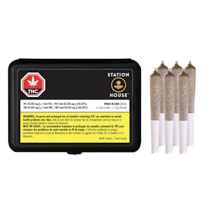 Station House - Pink Kush 6pk JOINTS .5g