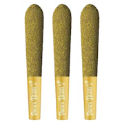 Blueberry Zlshie Kief Coated Diamond Infused Pre-Roll 3x0.5g Resin